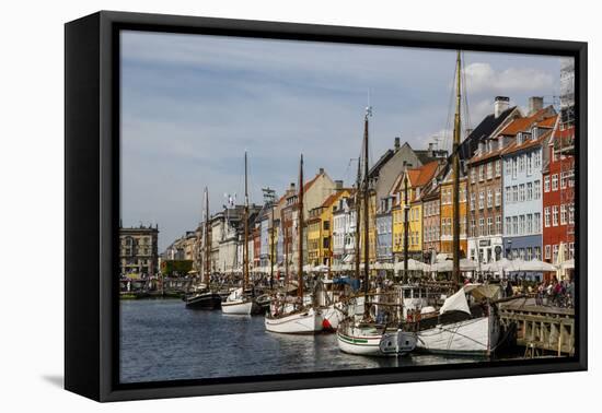 Nyhavn, Copenhagen, Denmark, Scandinavia, Europe-Yadid Levy-Framed Premier Image Canvas