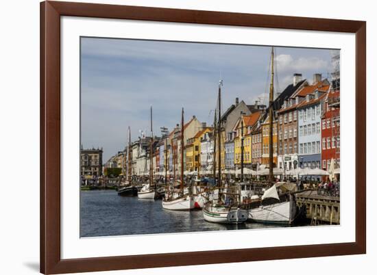 Nyhavn, Copenhagen, Denmark, Scandinavia, Europe-Yadid Levy-Framed Photographic Print