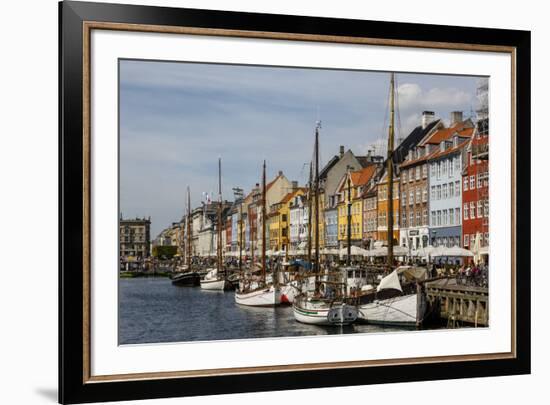 Nyhavn, Copenhagen, Denmark, Scandinavia, Europe-Yadid Levy-Framed Photographic Print