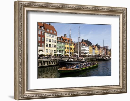 Nyhavn, Copenhagen, Denmark, Scandinavia, Europe-Yadid Levy-Framed Photographic Print