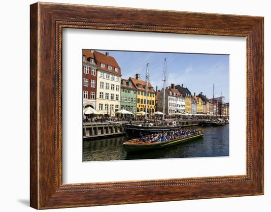 Nyhavn, Copenhagen, Denmark, Scandinavia, Europe-Yadid Levy-Framed Photographic Print