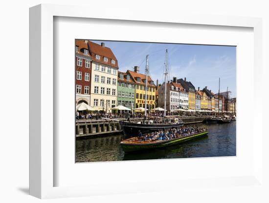 Nyhavn, Copenhagen, Denmark, Scandinavia, Europe-Yadid Levy-Framed Photographic Print