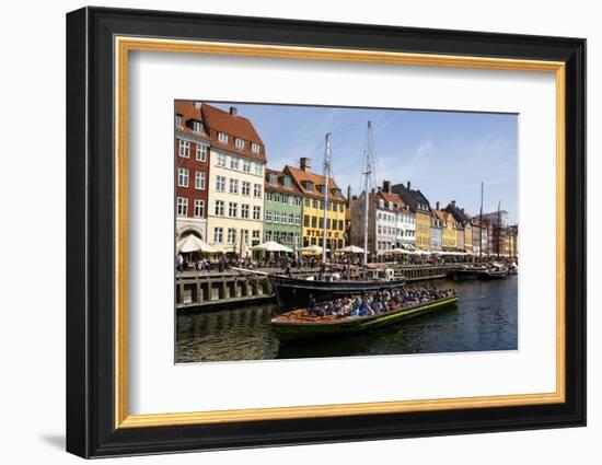 Nyhavn, Copenhagen, Denmark, Scandinavia, Europe-Yadid Levy-Framed Photographic Print