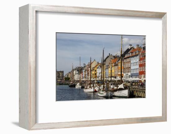 Nyhavn, Copenhagen, Denmark, Scandinavia, Europe-Yadid Levy-Framed Photographic Print