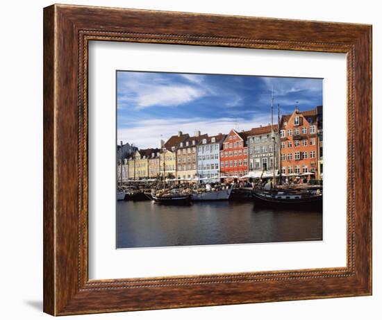 Nyhavn Harbour, Copenhagen, Denmark-Jon Arnold-Framed Photographic Print