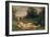 Nymph Reclining, C.1857-58 (Oil on Canvas)-Jean Baptiste Camille Corot-Framed Giclee Print