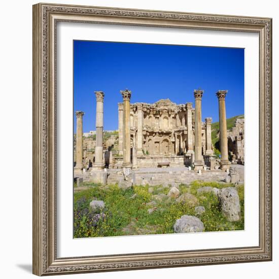 Nymphaeum (Public Fountain), 2nd Century Ad, of the Roman Decapolis City, Jordan, Middle East-Christopher Rennie-Framed Photographic Print