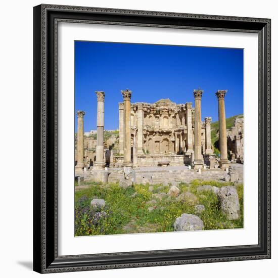 Nymphaeum (Public Fountain), 2nd Century Ad, of the Roman Decapolis City, Jordan, Middle East-Christopher Rennie-Framed Photographic Print