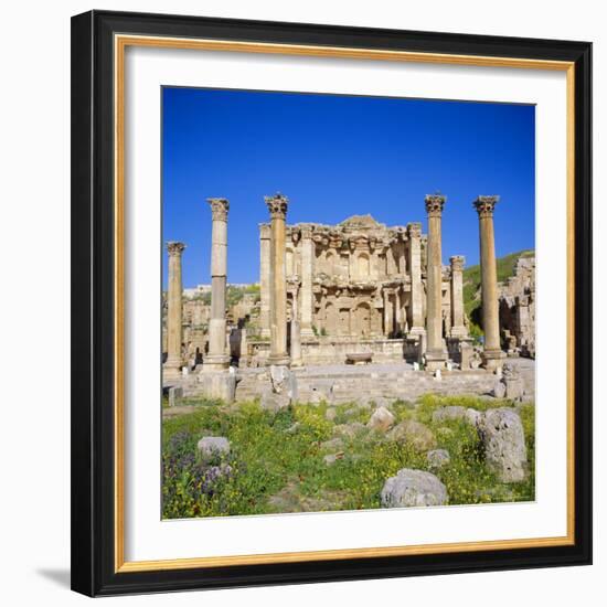 Nymphaeum (Public Fountain), 2nd Century Ad, of the Roman Decapolis City, Jordan, Middle East-Christopher Rennie-Framed Photographic Print