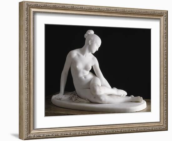 Nymphe au scorpion-Lorenzo Bartolini-Framed Giclee Print