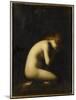 Nymphe qui pleure, réplique du tableau du Salon de 1884-Jean Jacques Henner-Mounted Giclee Print
