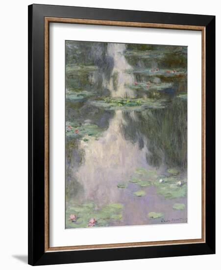 Nymphéas, 1907-Claude Monet-Framed Giclee Print