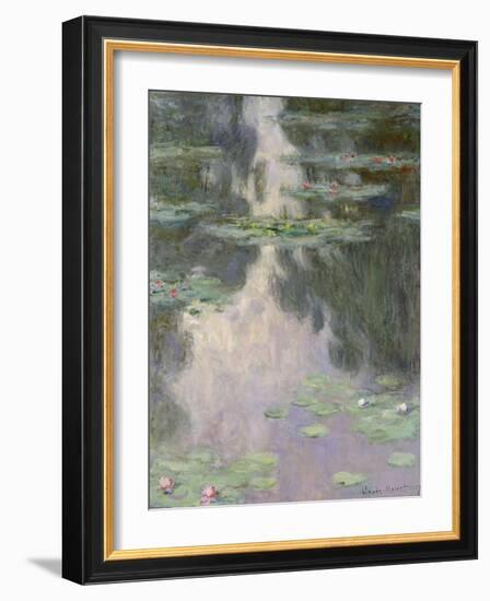 Nymphéas, 1907-Claude Monet-Framed Giclee Print