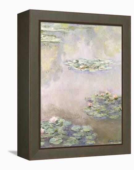 Nympheas, 1908-Claude Monet-Framed Premier Image Canvas