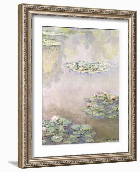 Nympheas, 1908-Claude Monet-Framed Giclee Print