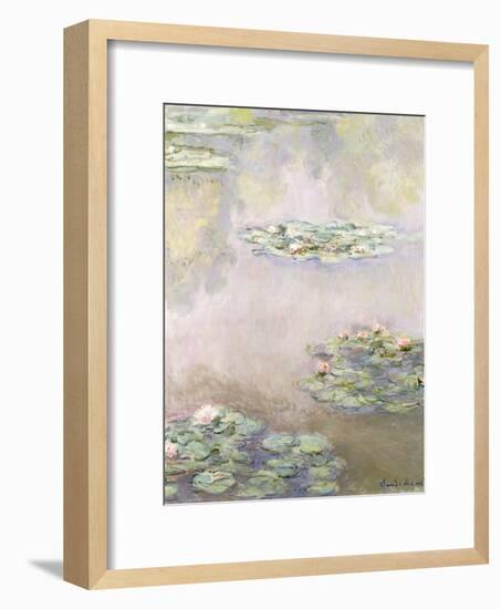 Nympheas, 1908-Claude Monet-Framed Giclee Print