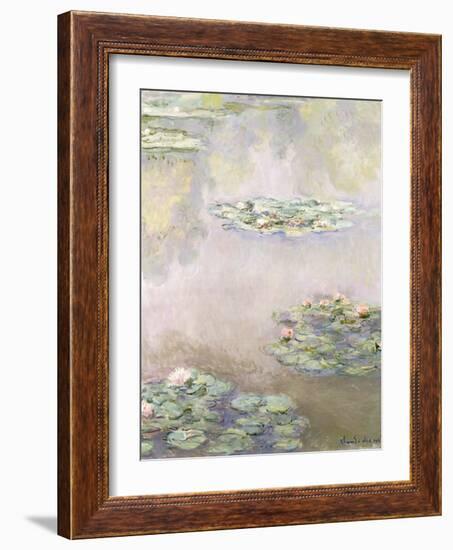 Nympheas, 1908-Claude Monet-Framed Giclee Print