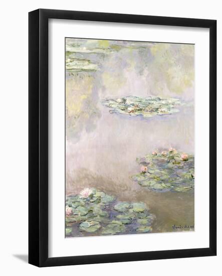 Nympheas, 1908-Claude Monet-Framed Giclee Print