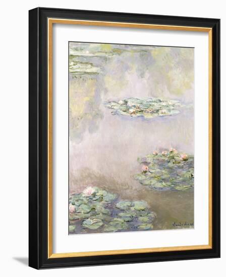 Nympheas, 1908-Claude Monet-Framed Giclee Print