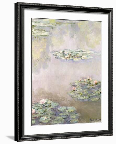 Nympheas, 1908-Claude Monet-Framed Giclee Print