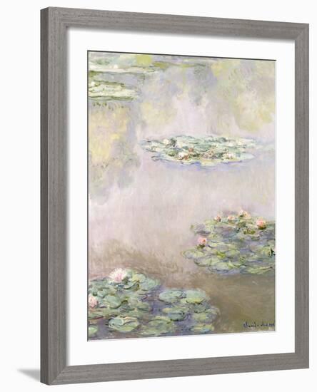 Nympheas, 1908-Claude Monet-Framed Giclee Print