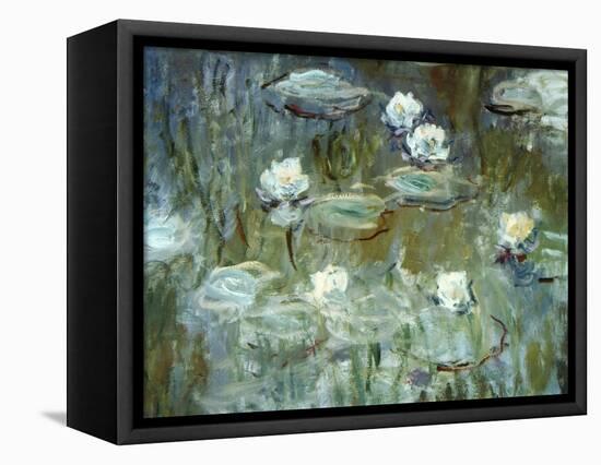 Nymphéas, 1910, (Ausschnitt)-Claude Monet-Framed Premier Image Canvas