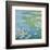 Nympheas at Giverny-Claude Monet-Framed Giclee Print