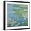 Nympheas at Giverny-Claude Monet-Framed Art Print