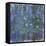 Nymphéas Bleus (Blue Water Lilies) by Claude Monet-Claude Monet-Framed Premier Image Canvas