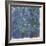 Nymphéas Bleus (Blue Water Lilies) by Claude Monet-Claude Monet-Framed Giclee Print