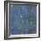 Nymphéas bleus-Claude Monet-Framed Giclee Print