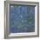 Nymphéas bleus-Claude Monet-Framed Giclee Print