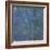 Nymphéas bleus-Claude Monet-Framed Giclee Print