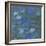 Nymphéas bleus-Claude Monet-Framed Giclee Print