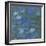 Nymphéas bleus-Claude Monet-Framed Giclee Print