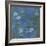 Nymphéas bleus-Claude Monet-Framed Giclee Print