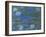 Nymphéas bleus-Claude Monet-Framed Giclee Print