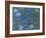 Nymphéas bleus-Claude Monet-Framed Giclee Print