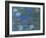 Nymphéas bleus-Claude Monet-Framed Giclee Print