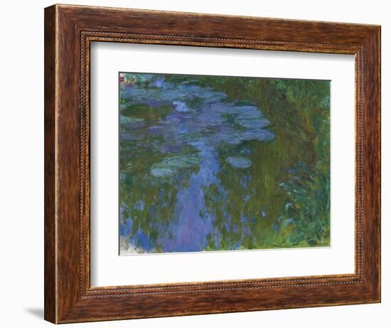 Nympheas, C. 1914-1917-Claude Monet-Framed Giclee Print