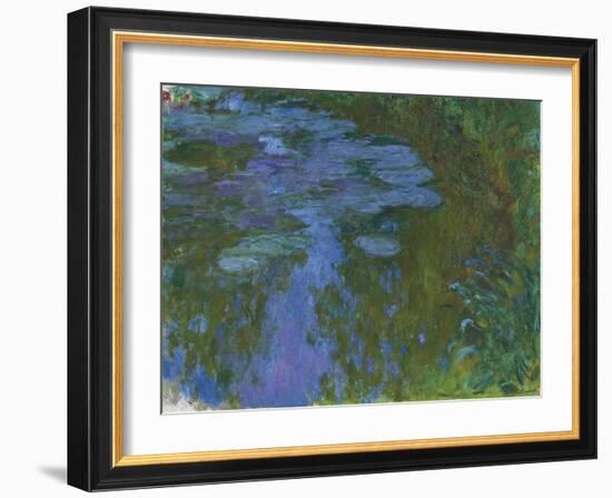 Nympheas, C. 1914-1917-Claude Monet-Framed Giclee Print