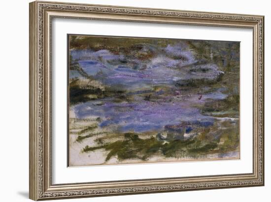 Nympheas, c.1917-18-Claude Monet-Framed Giclee Print