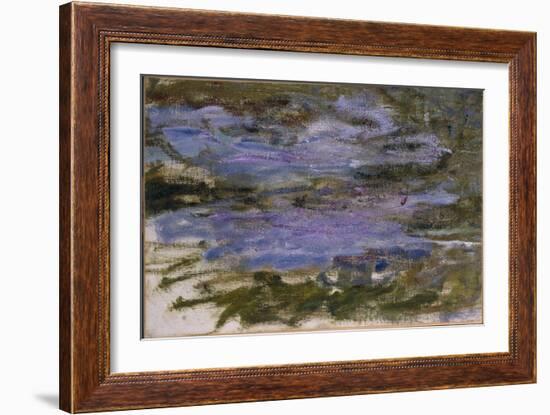 Nympheas, c.1917-18-Claude Monet-Framed Giclee Print