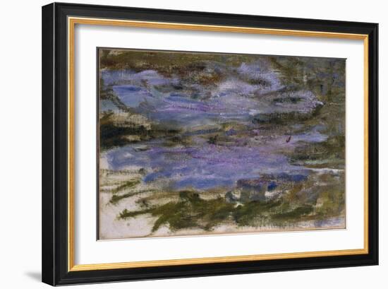 Nympheas, c.1917-18-Claude Monet-Framed Giclee Print