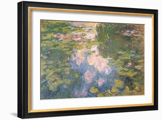 Nympheas, c.1919-22-Claude Monet-Framed Premium Giclee Print