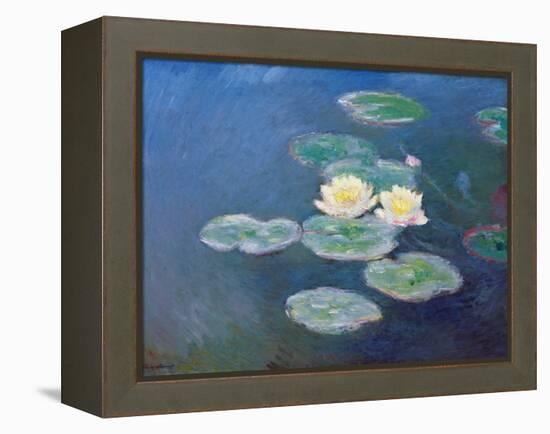 Nympheas: Sun Effects-Claude Monet-Framed Premier Image Canvas