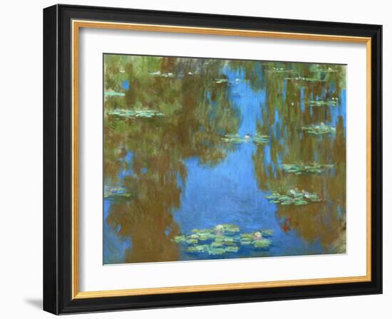 Nympheas (Waterlilies), 1903-Claude Monet-Framed Giclee Print