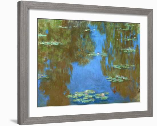 Nympheas (Waterlilies), 1903-Claude Monet-Framed Giclee Print