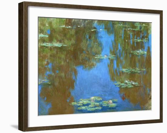 Nympheas (Waterlilies), 1903-Claude Monet-Framed Giclee Print