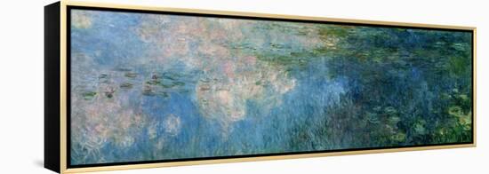 Nymphéas (Waterlilies), Paneel C II-Claude Monet-Framed Premier Image Canvas